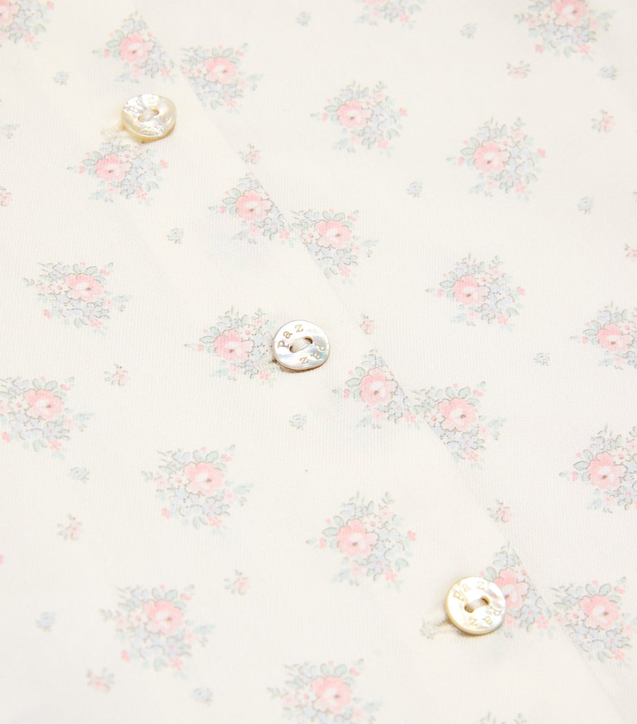 Cotton Floral Blouse (12 Months)