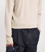 Beige Extrafine Merino Wool Sweater