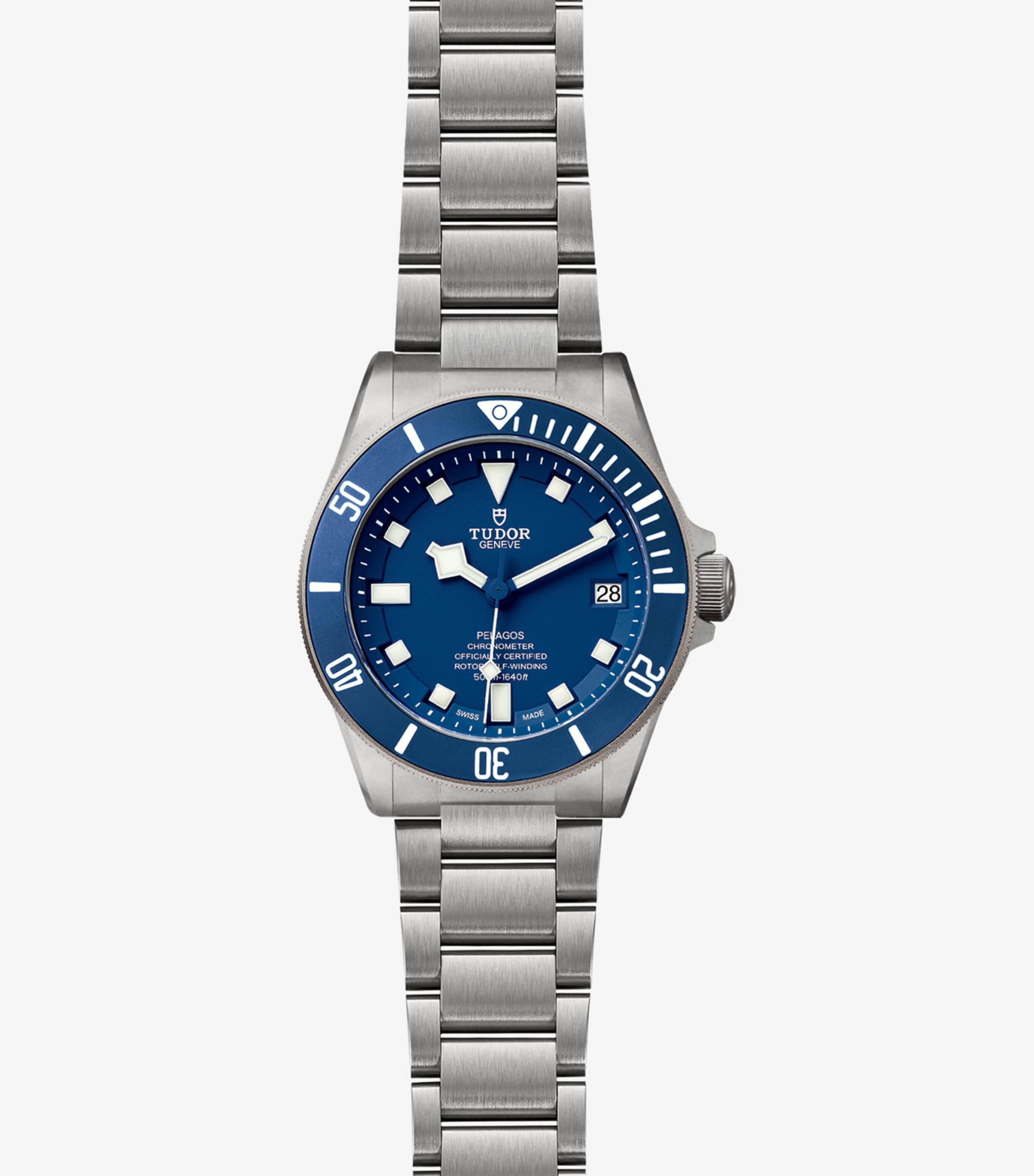 Pelagos Titanium and Steel Watch 42mm