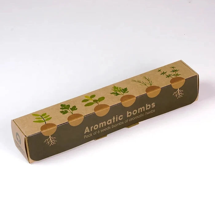 RESETEA Herb Bombs Bitki Yetiştirme Seti 19,5 x 3,3 x 3,3 cm