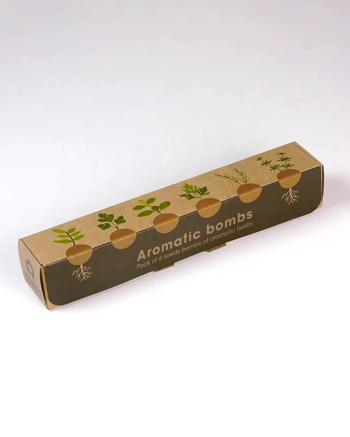 Комплект за отглеждане на растения RESETEA Herb Bombs 19,5 x 3,3 x 3,3 cm