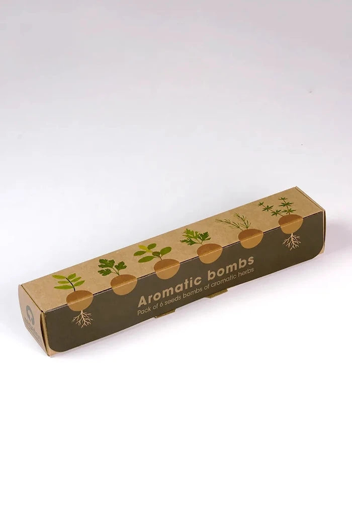 RESETEA Herb Bombs Bitki Yetiştirme Seti 19,5 x 3,3 x 3,3 cm