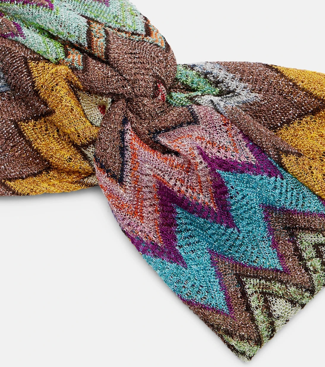 Missoni - Zigzag lamé headband