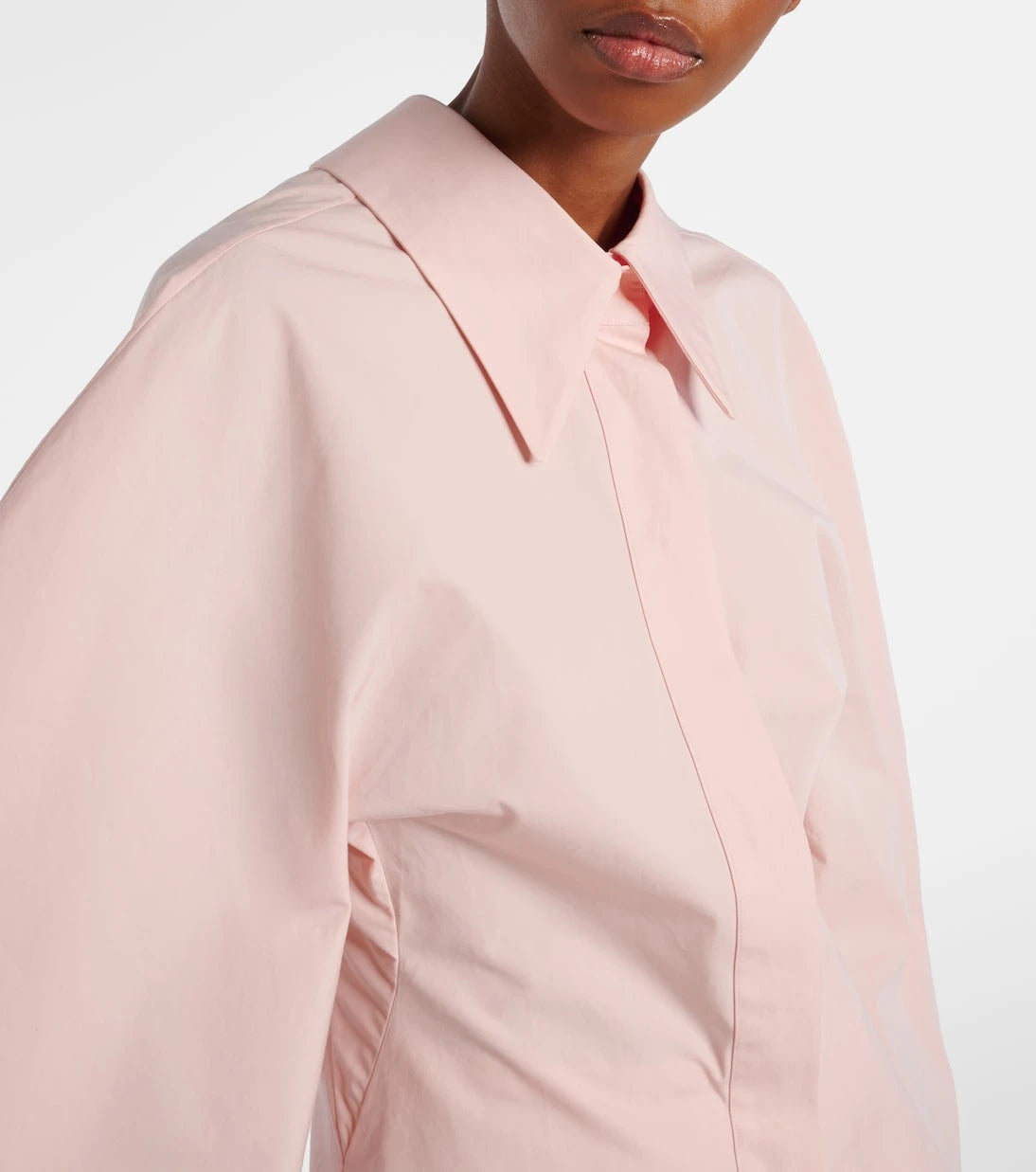 Givenchy - Balloon-sleeve cotton shirt
