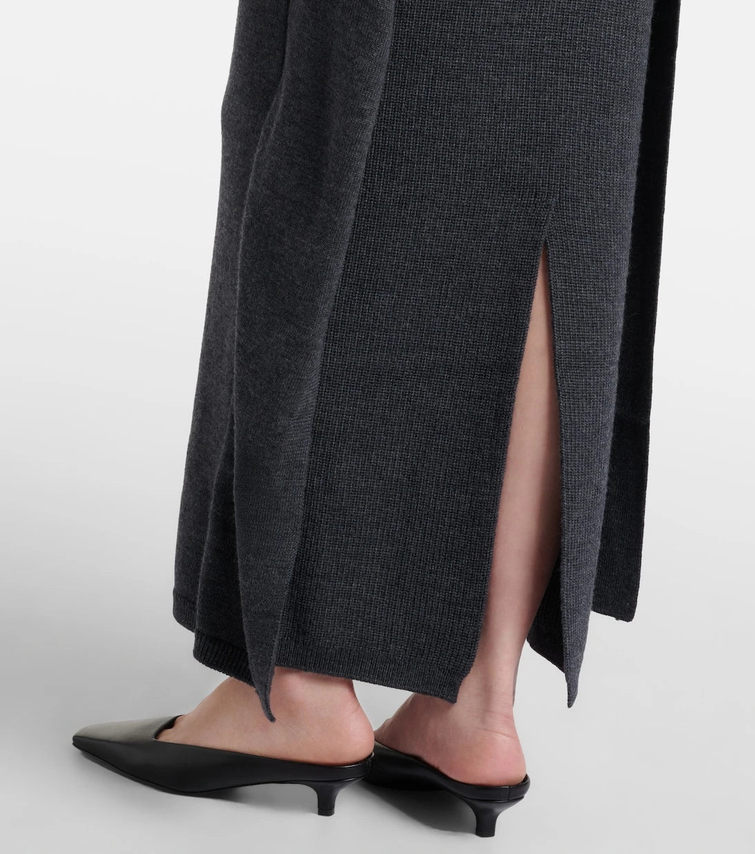 Entire Studios - Tier wool maxi skirt