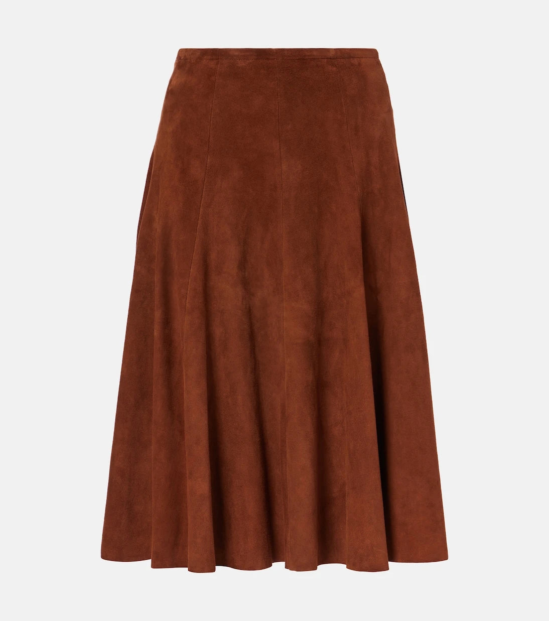 Stouls - Sabrina suede midi skirt