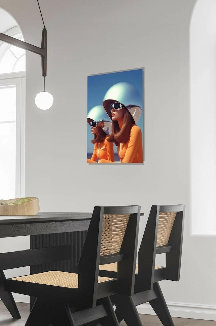 A.I. Art HARTMAN Retro Future 05 Poster 27.94 x 35.56 cm