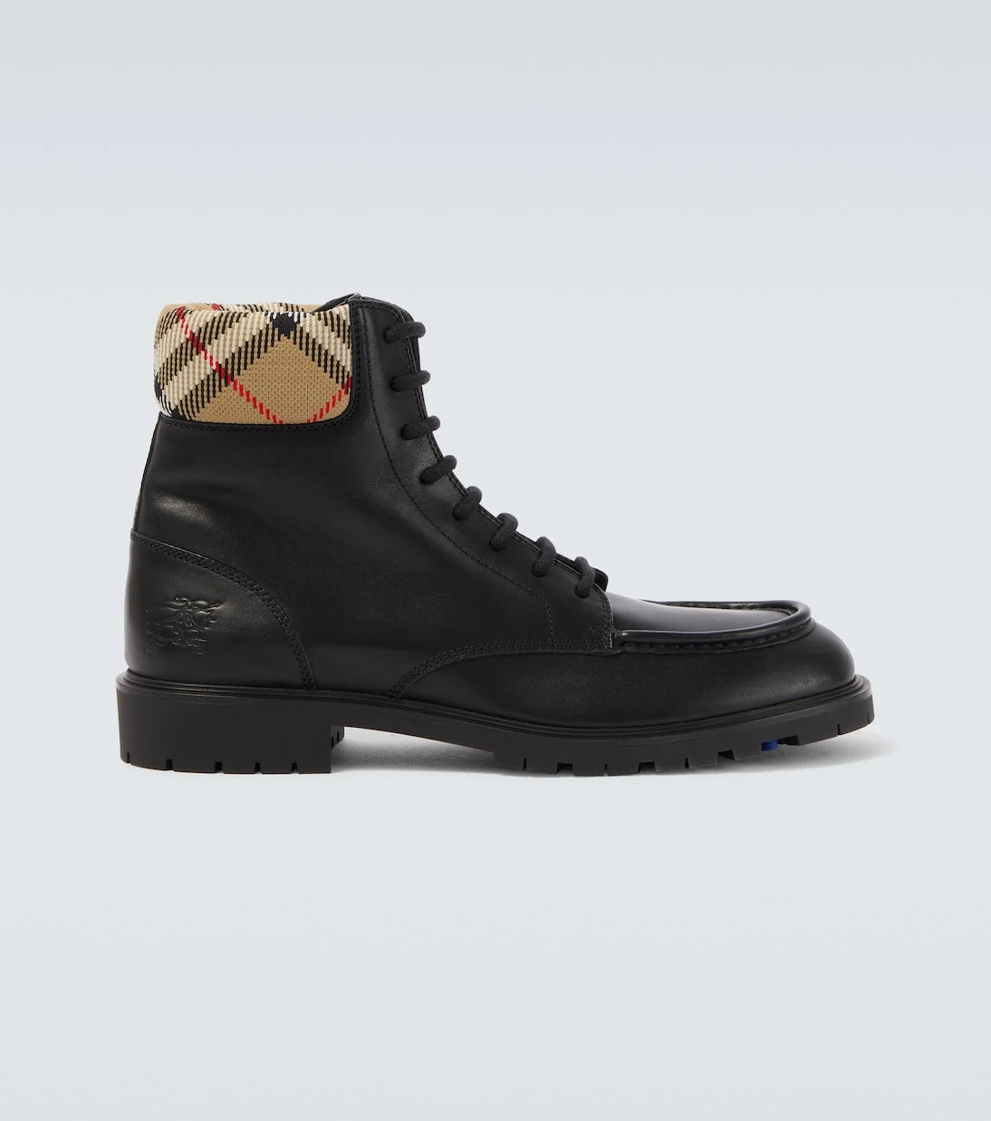 Burberry - Rogue leather combat boots