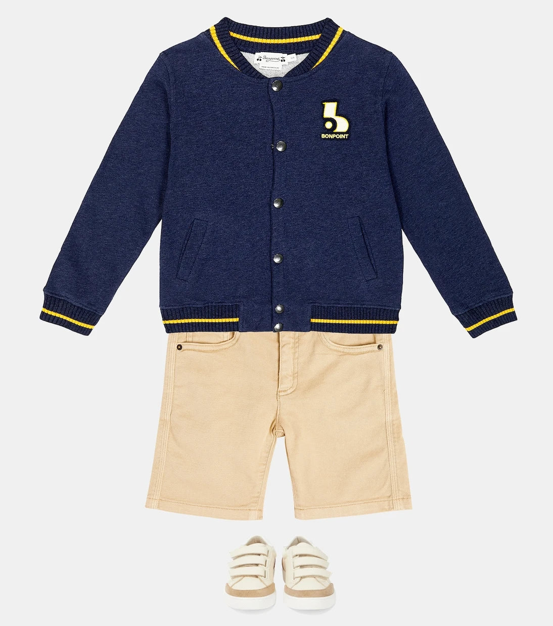 Bonpoint - Corey denim Bermuda shorts