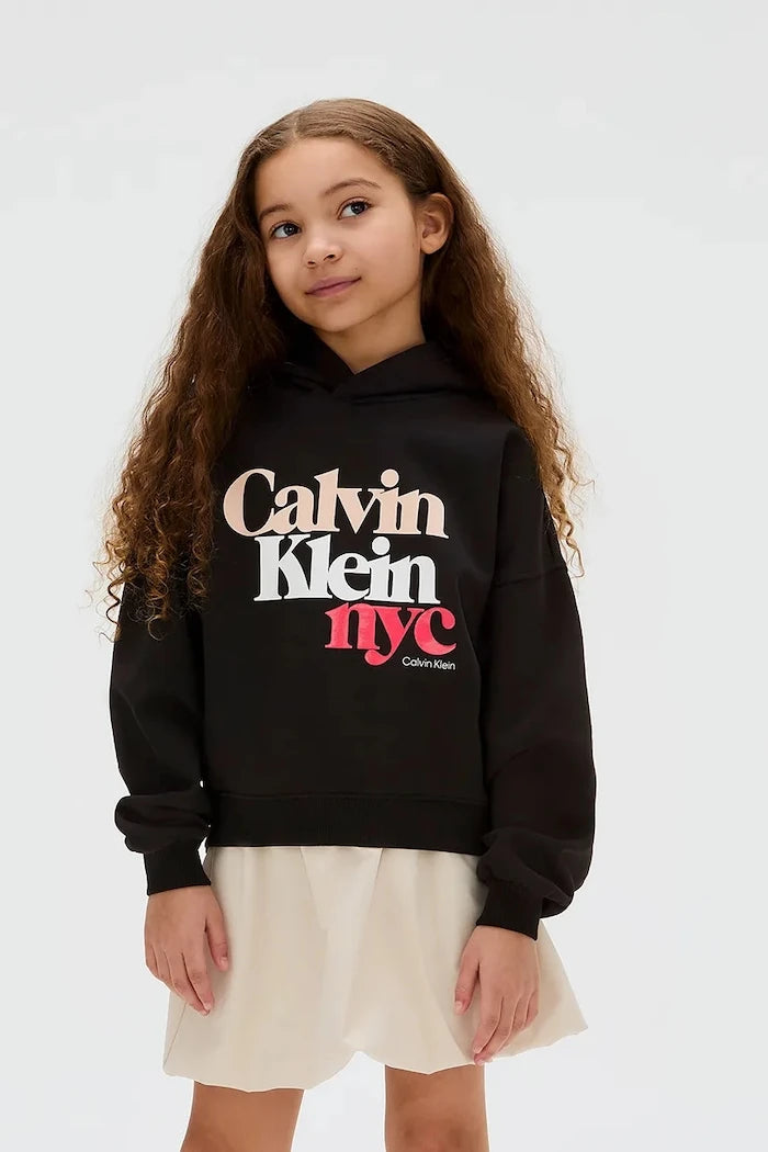 Детски памучен суичър Calvin Klein Jeans