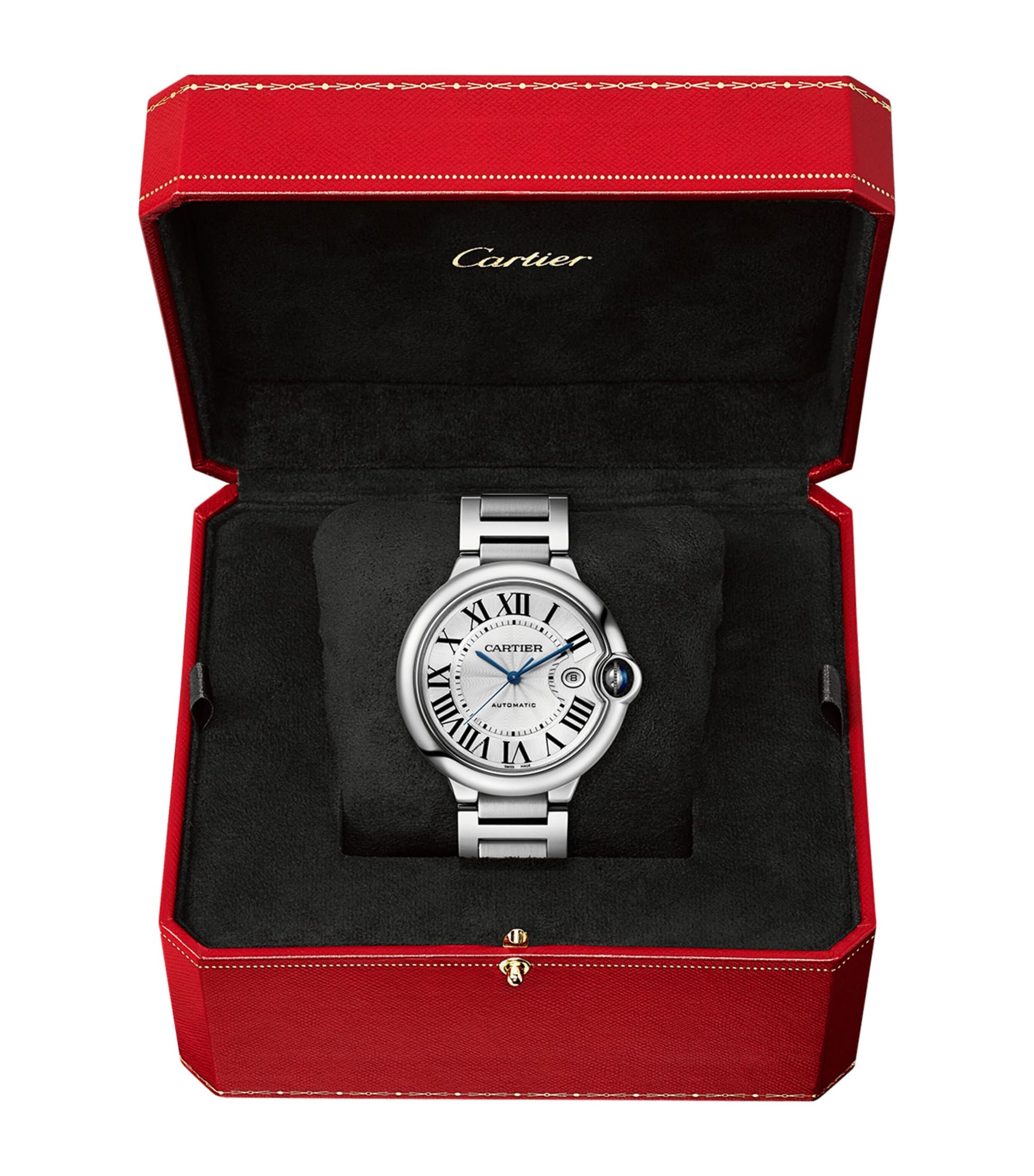 Stainless Steel Ballon Bleu de Cartier Watch 42mm