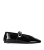 Patent Leather Stella Flats BLACK