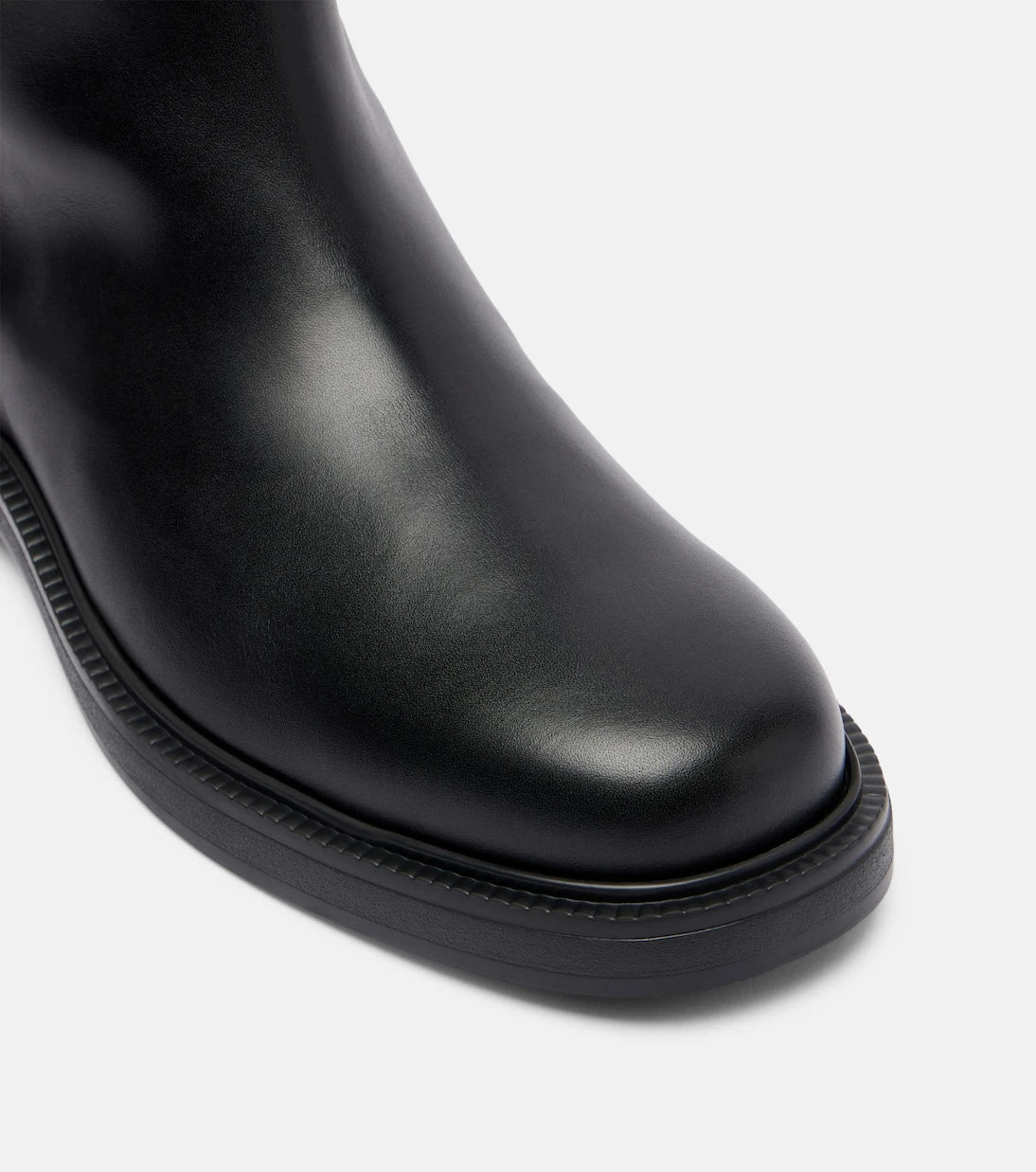 Tod's - Deri, diz hizası çizme