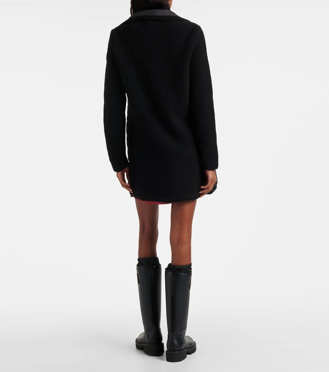 Moncler - Down-paneled wool and cashmere jacket