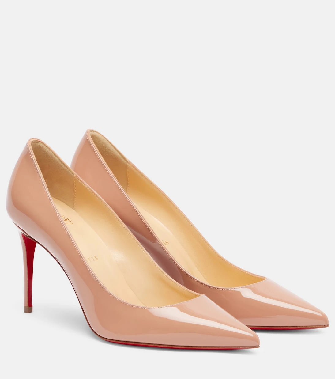 Christian Louboutin - Kate 85 patent leather pumps