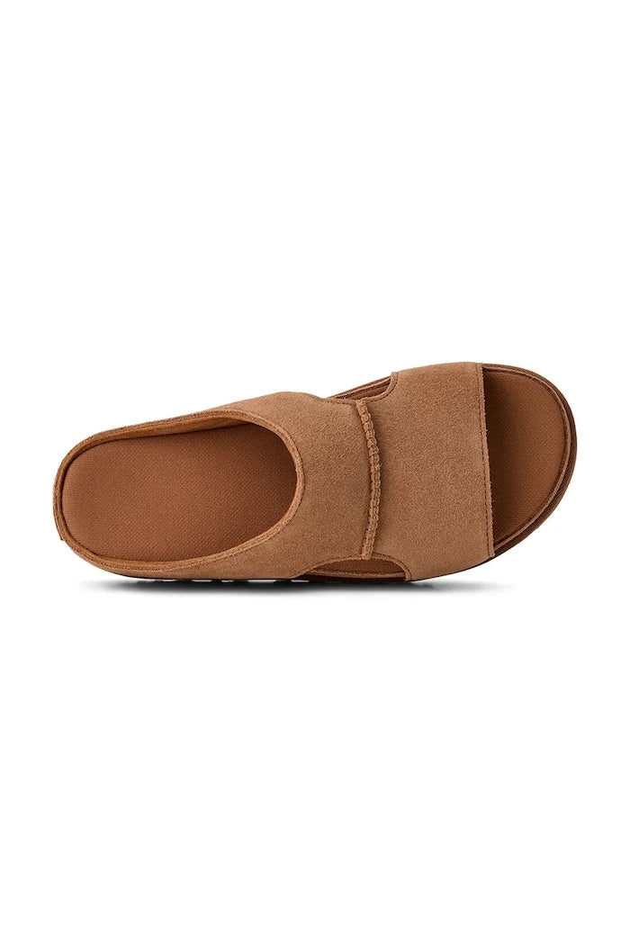 Велурени чехли UGG W Goldenstar Hi Cutout Slide