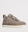 Grey Suede Lowmel Sneakers