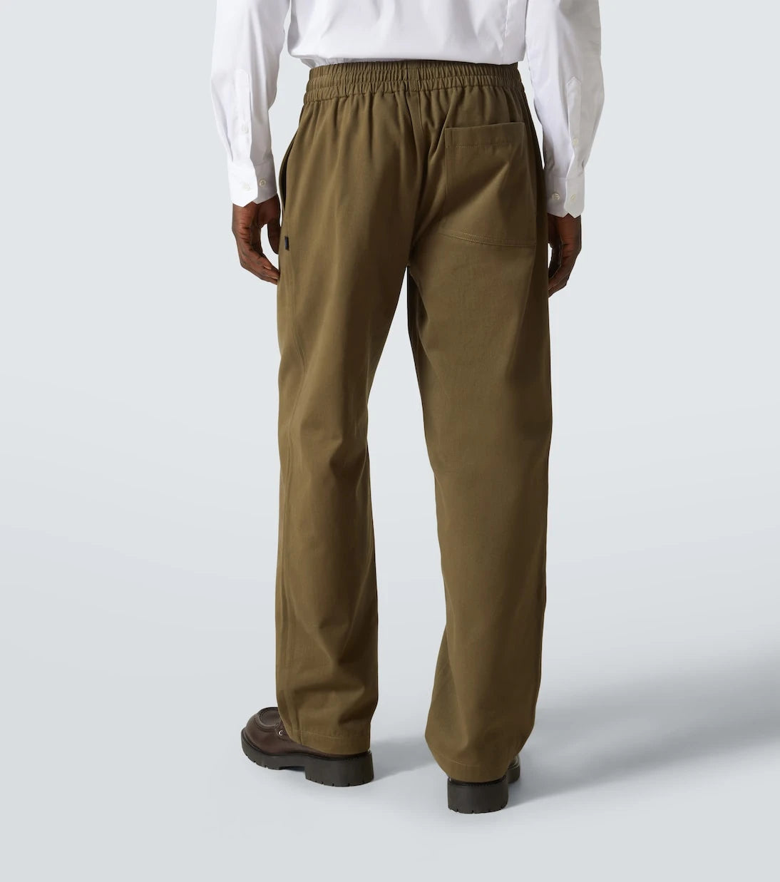 Burberry - Cotton straight pants