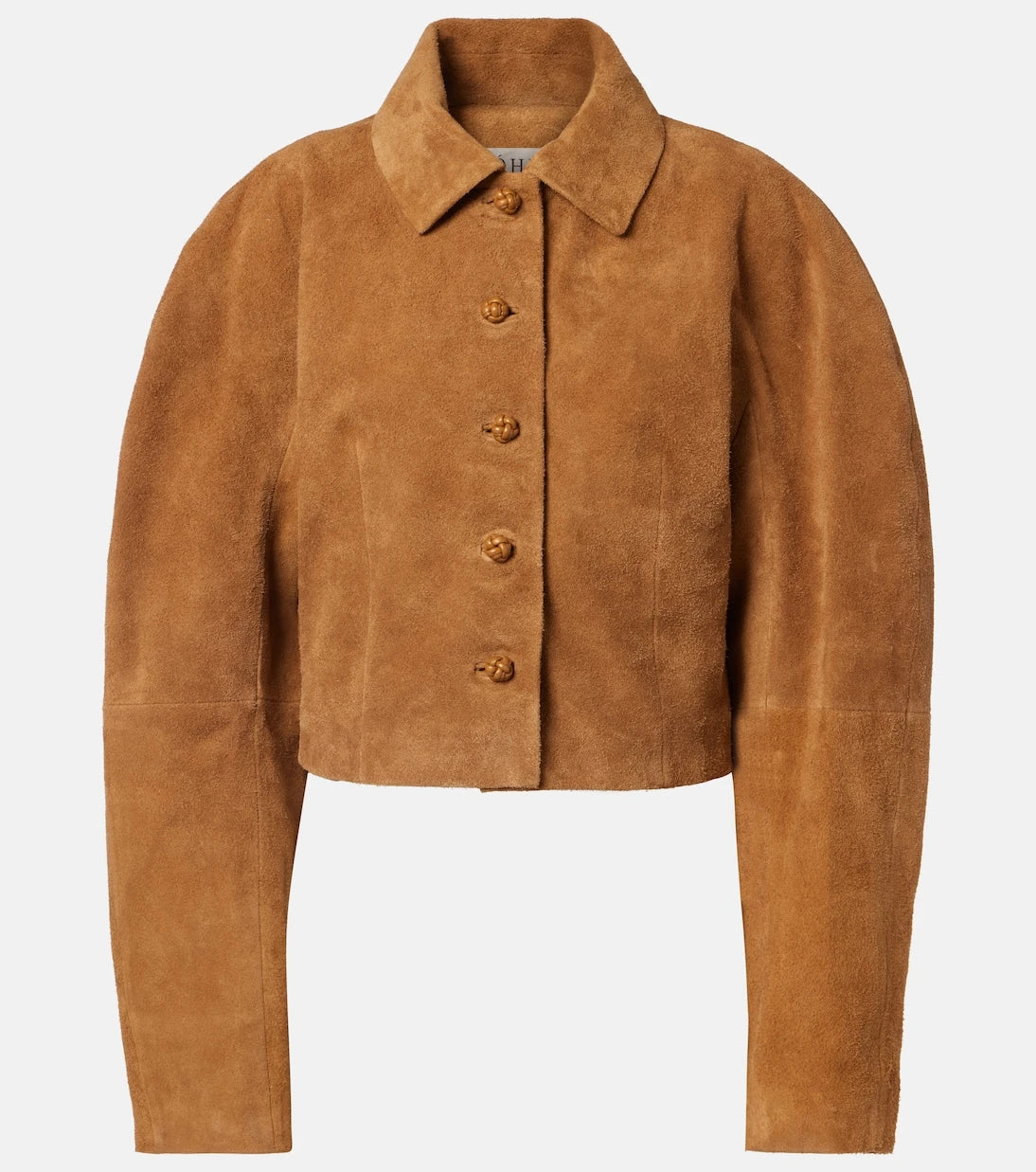 Róhe - Cropped suede jacket