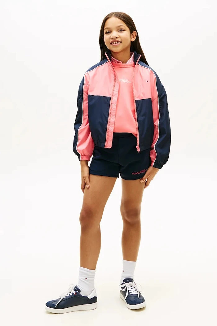 Tommy Hilfiger çocuklar için pamuklu spor şort