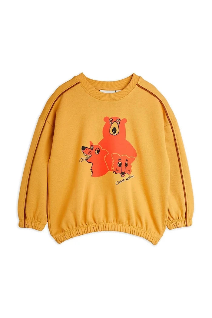 Mini Rodini Camp Rodini Çocuk Pamuklu Sweatshirt
