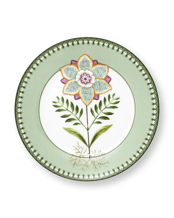 Pip Studio Plate Lily&Lotus Light 21,4 cm Tatlı Tabağı