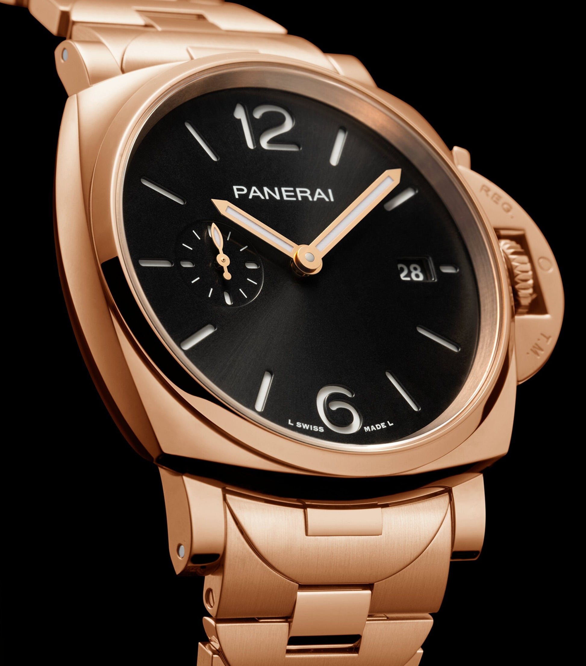 Rose Gold Luminor Due TuttoOro Watch 42mm