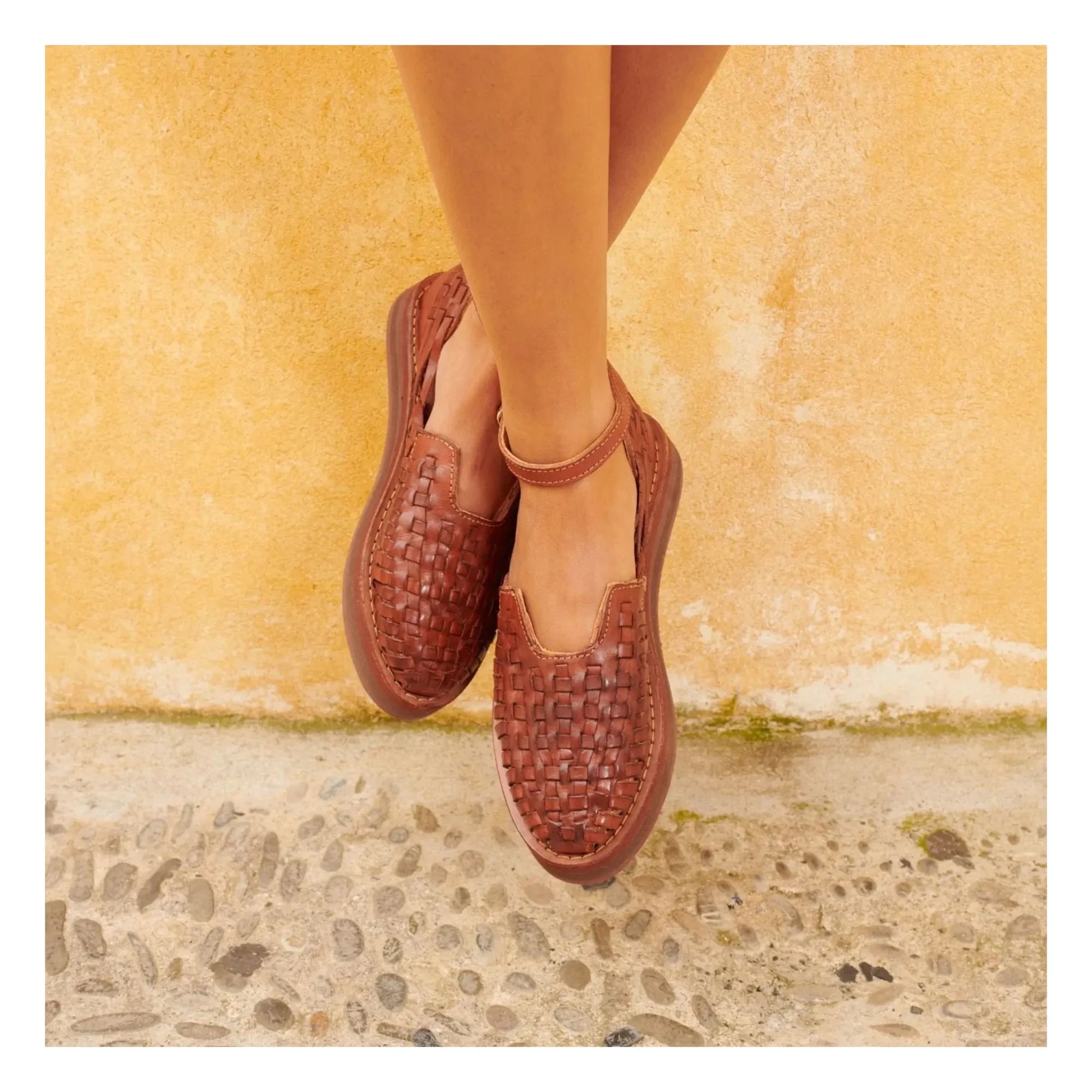 Mapache - Carmen sandals | Tabacco