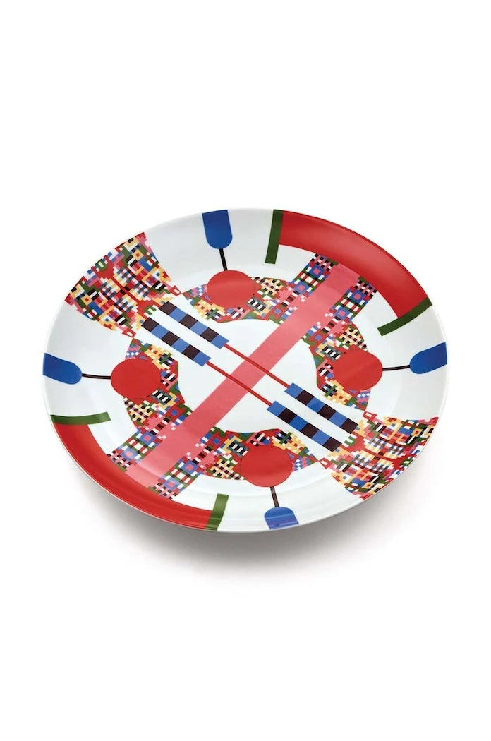 Десертна чиния Alessi Holyhedrics 30 cm