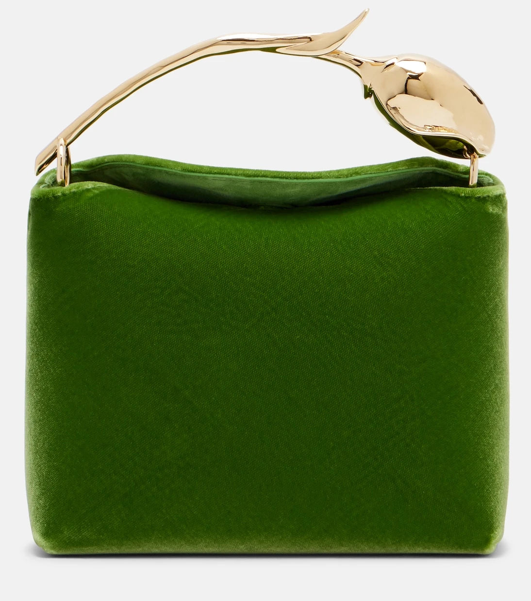 Erdem - Bloom Mini velvet top-handle bag