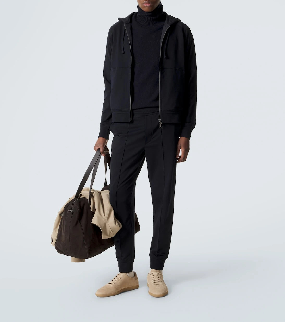 Zegna - Cotton-blend sweatpants