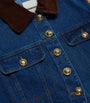 Sandro Paris Blue Denim Waistcoat