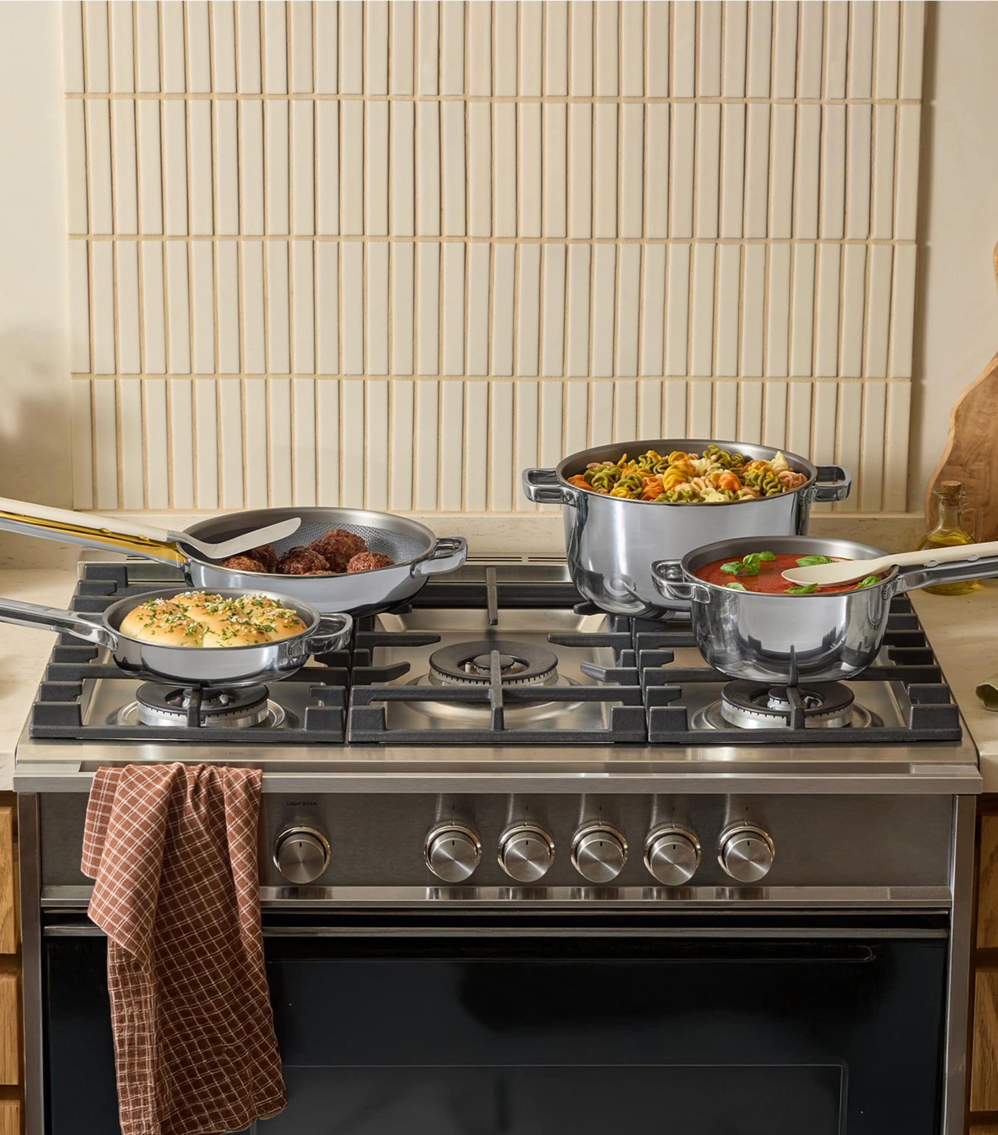 Set of 4 Titanium Always Pro Pans