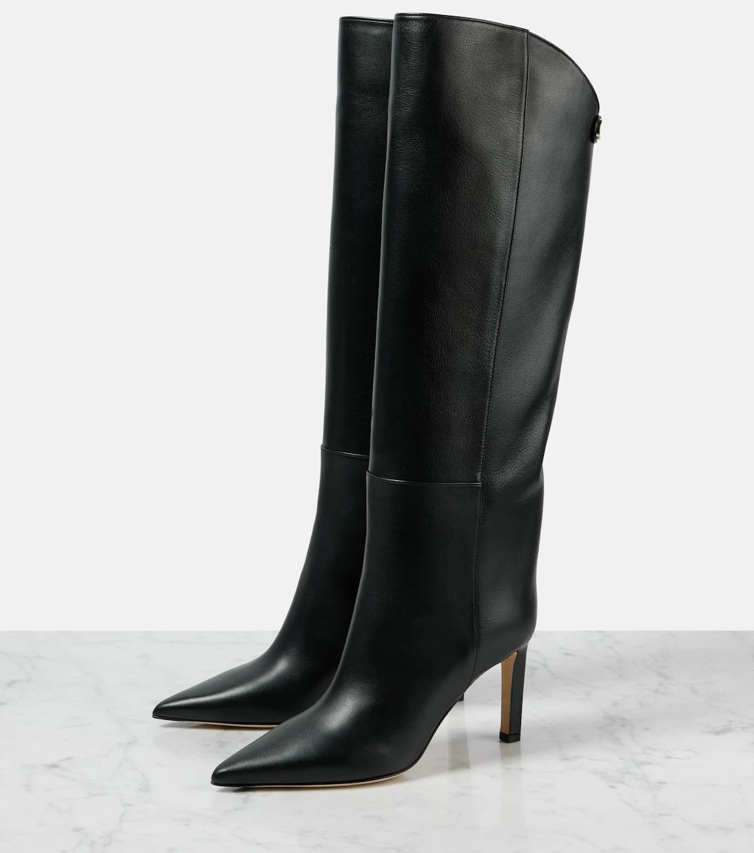 Jimmy Choo - Alizze 85 leather knee-high boots