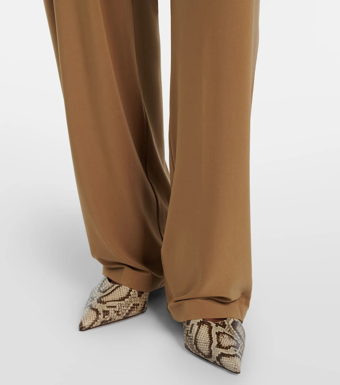 Norma Kamali - Pleated wide-leg pants