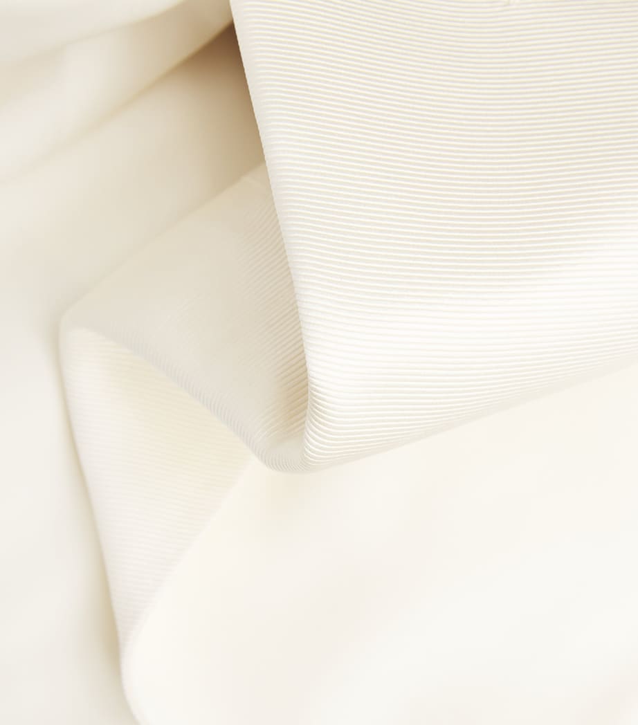 White Wool-Mohair Tuxedo Jacket