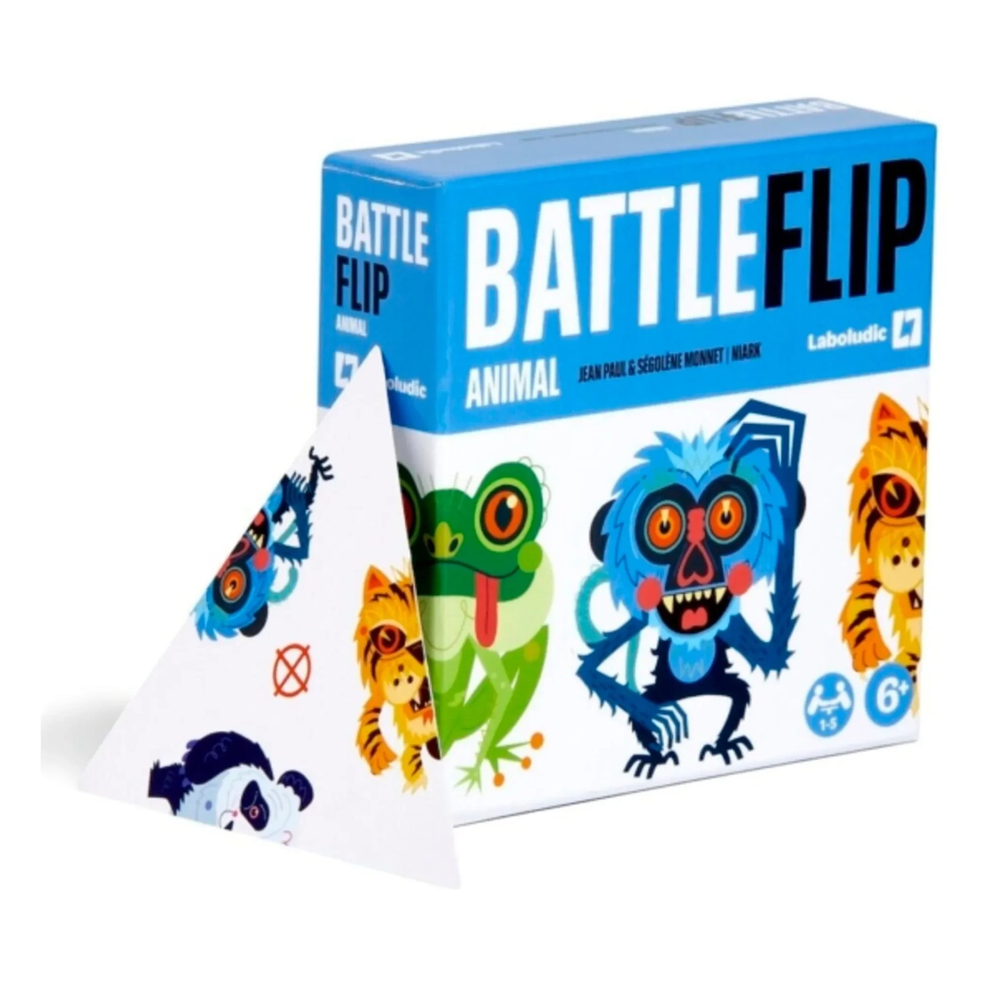 Laboludic - Battle Flip Animal card game