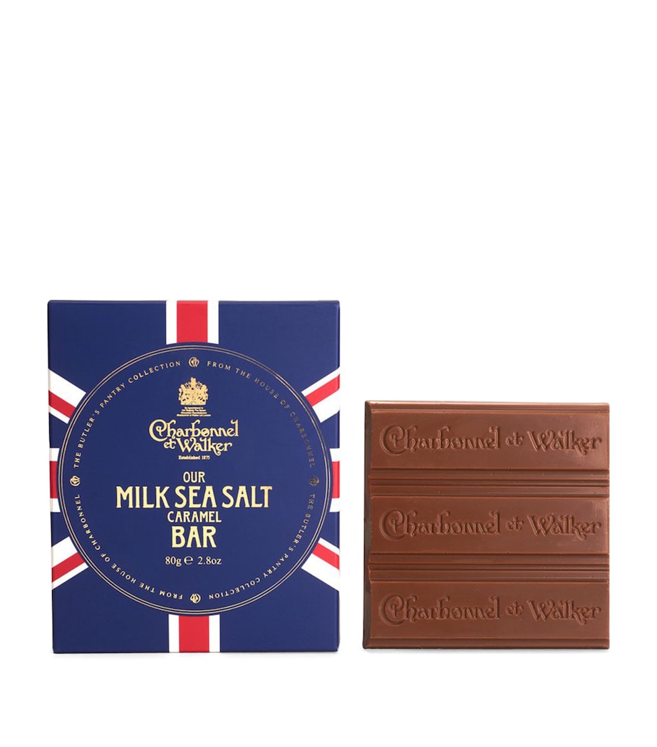 Union Jack Sea Salt Milk Chocolate Butler Bar (80g)