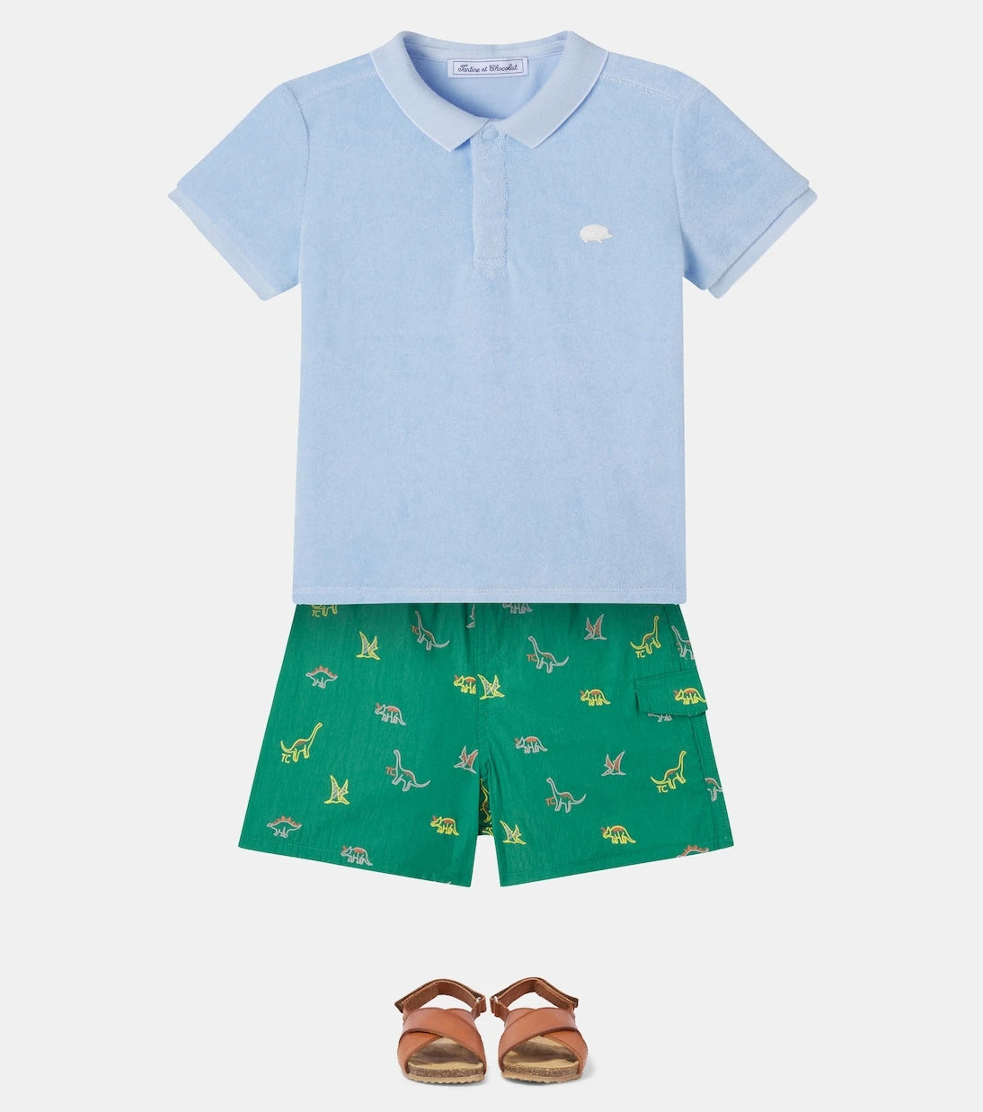 Tartine et Chocolat - Embroidered swim trunks