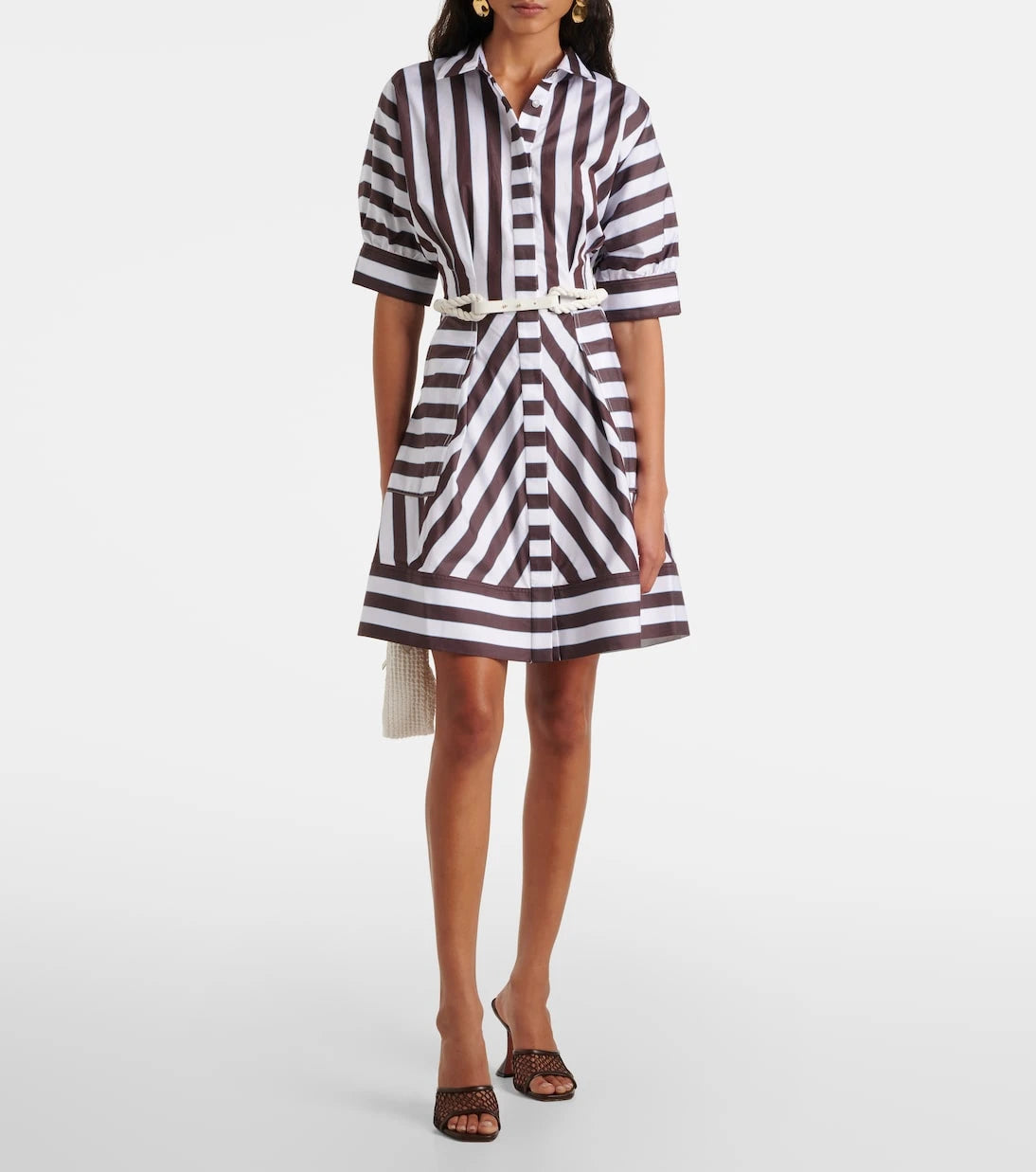 Rebecca Vallance - Pippa striped cotton minidress
