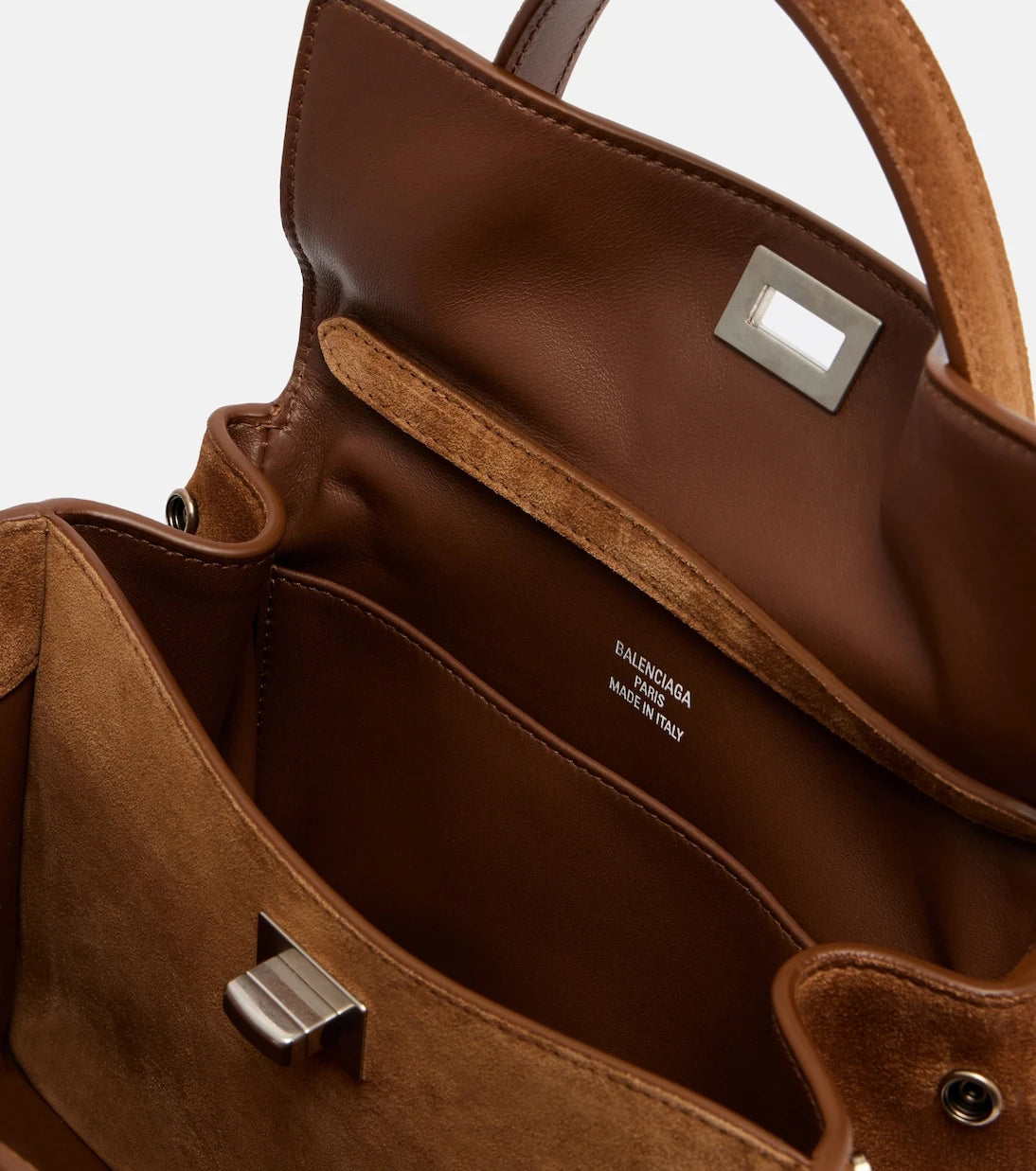Balenciaga - Rodeo Mini suede tote bag