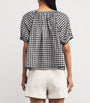 DÔEN Multi Check June Blouse