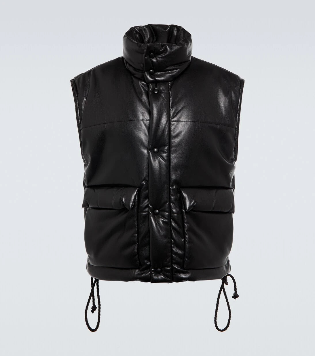 Nanushka - Jovan faux leather puffer vest