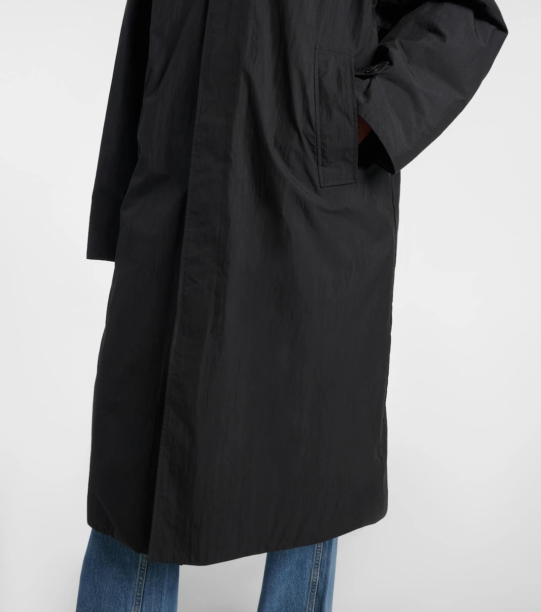 Aya Muse - Hooded cotton-blend coat
