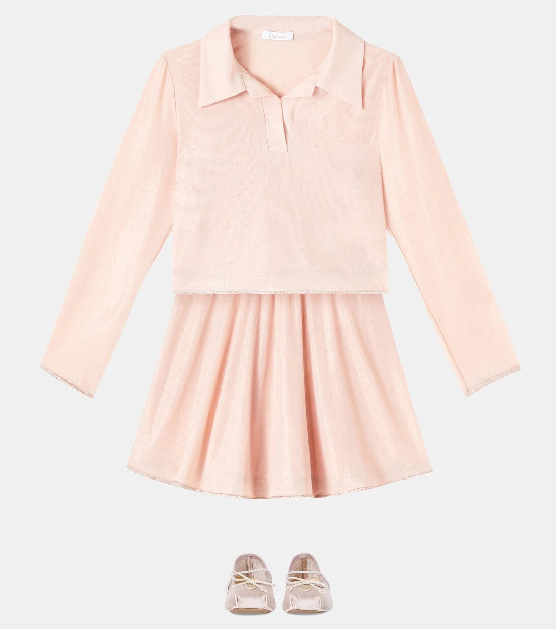Oséree Kids - Cropped tulle top