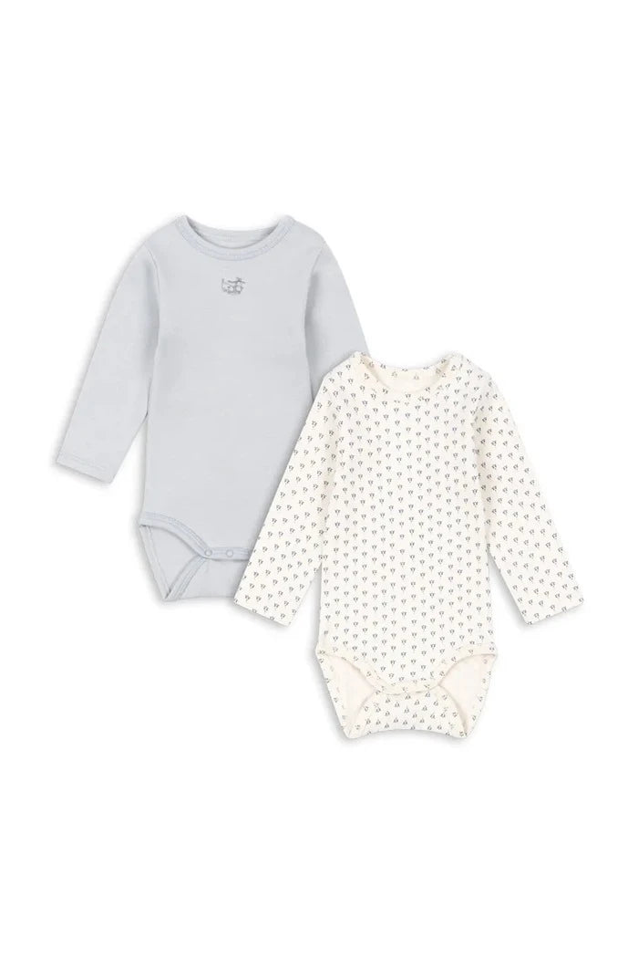 Бебешко боди Fanga Fontana BELLO 2 PACK LS BODY OCS
