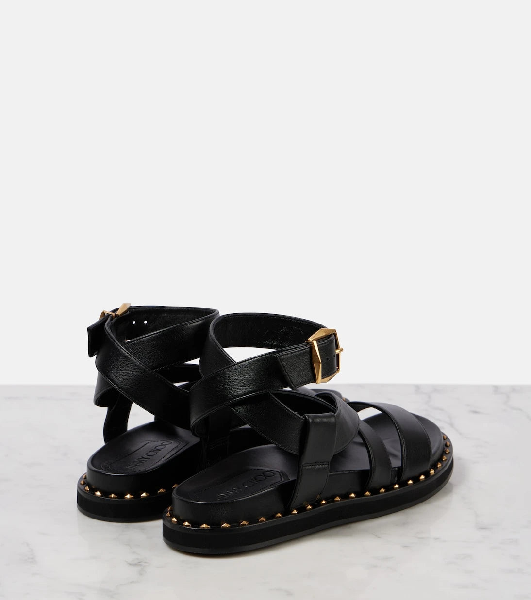 Jimmy Choo - Blaise leather sandals