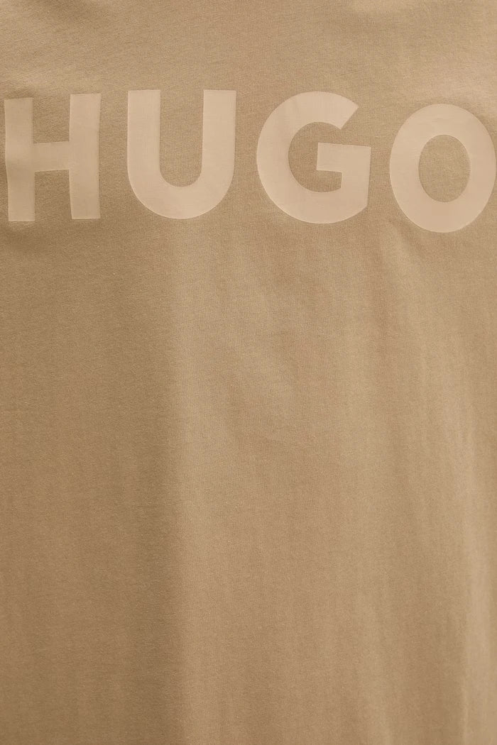 HUGO erkek pamuklu elastanlı tişört Dulivio