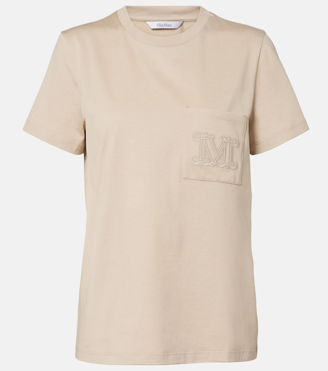 Max Mara - Monogram cotton jersey T-shirt