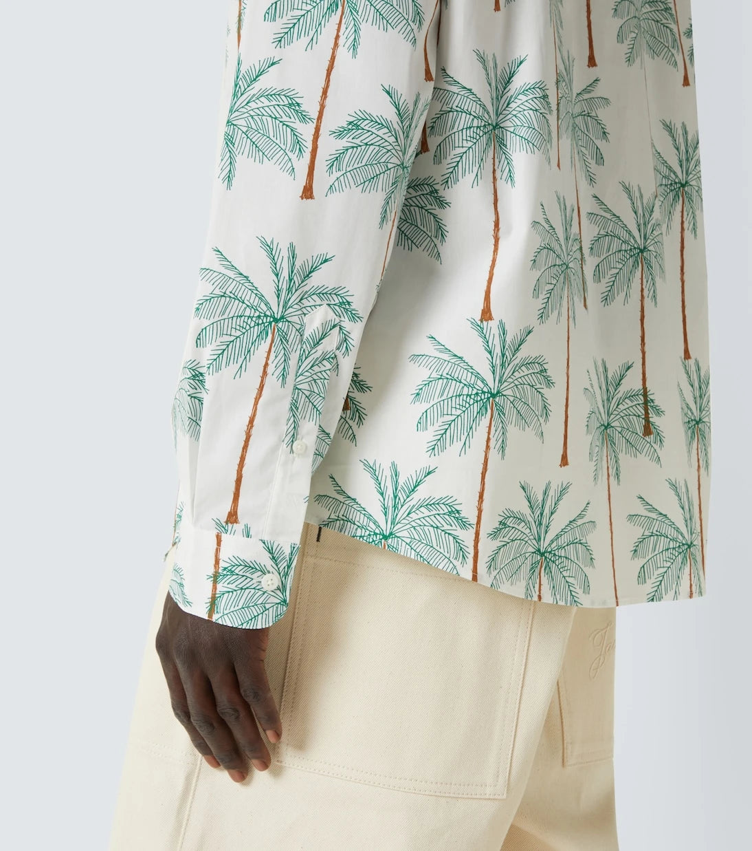 Jacquemus - Simon printed cotton shirt